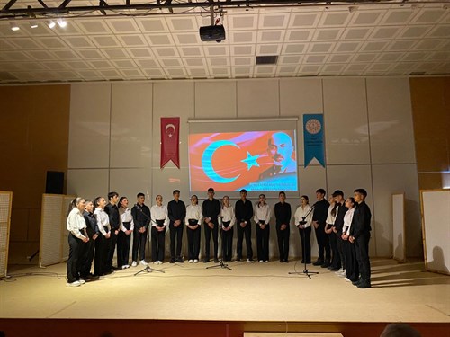 Kaymakam Fırat, 12 Mart İstiklal Marşı'nın Kabulü ve Mehmet Akif Ersoy'u Anma Programına Katıldı